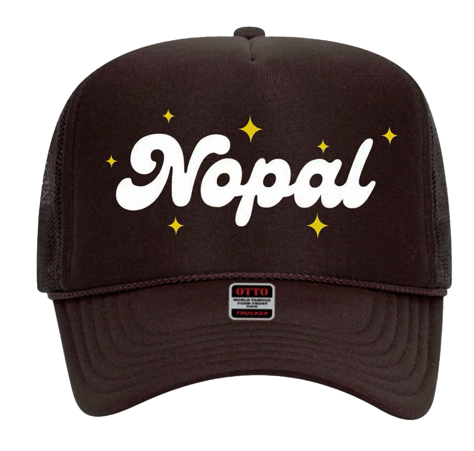 Nopal Brown Trucker Hat.